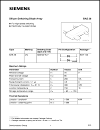 BAS28 Datasheet