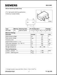 BAS28W Datasheet