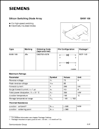 BAW100 Datasheet