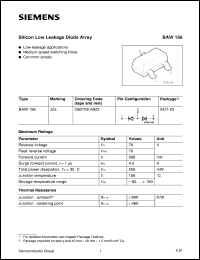 BAW156 Datasheet