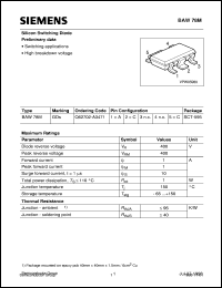 BAW78M Datasheet