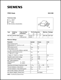 BAX280 Datasheet