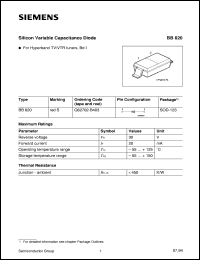 BB620 Datasheet