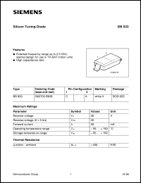 BB833 Datasheet