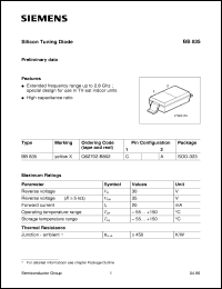 BB835 Datasheet