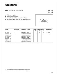 BC337 Datasheet