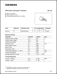 BC517RL1 Datasheet