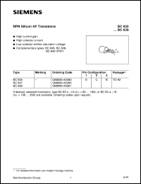 BC637 Datasheet