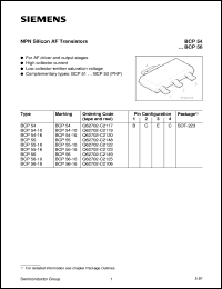 BCP56 Datasheet