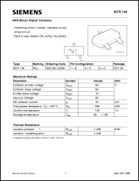 BCR146 Datasheet