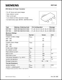 BDP950 Datasheet