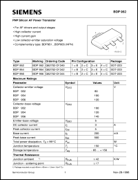 BDP956 Datasheet