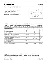 BF1201R Datasheet