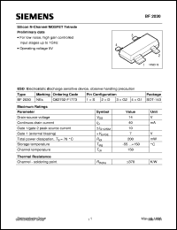 BF2030 Datasheet