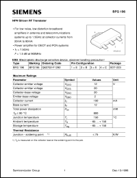 BFG196 Datasheet