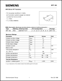 BFP180 Datasheet