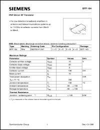 BFP194 Datasheet