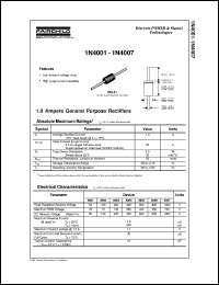 1N4005 Datasheet