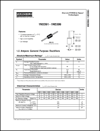 1N5396 Datasheet