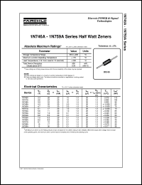 1N749A Datasheet