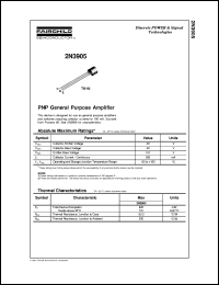 2N3905 Datasheet