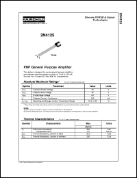 2N4125 Datasheet