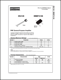 2N4126 Datasheet