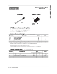 2N4400 Datasheet