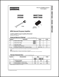 2N5089 Datasheet