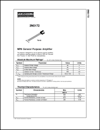 2N5172 Datasheet
