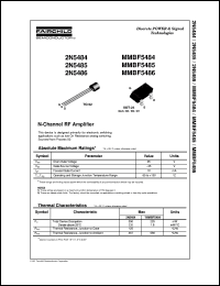 2N5484 Datasheet