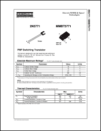 2N5771 Datasheet
