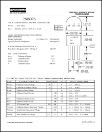 2N6076 Datasheet