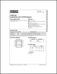 74ABT126CSCX Datasheet