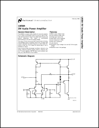 LM384N Datasheet