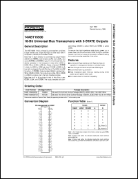 74ABT16500CDL Datasheet