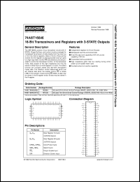 74ABT16646CMTDX Datasheet