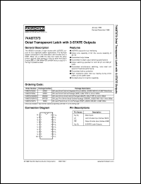 74ABT373CMTCX Datasheet