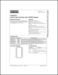 74ABT374CMSAX Datasheet