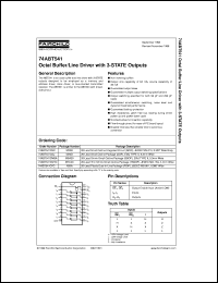 74ABT541CMSA Datasheet