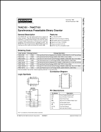 74AC169SCX Datasheet