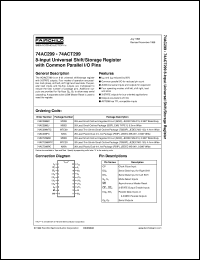 74AC299SJX Datasheet