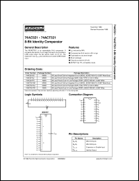 74AC521MTCX Datasheet