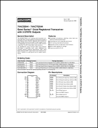 74ACQ543SCX Datasheet