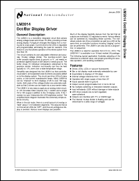 LM3914N-1 Datasheet