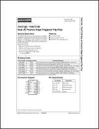 74ACT109MTCX Datasheet