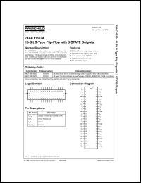 74ACT16374SSCX Datasheet