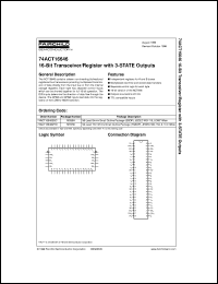 74ACT16652DL Datasheet