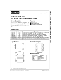 74ACT174MTC Datasheet