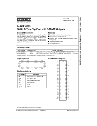 74ACT18823SSCX Datasheet
